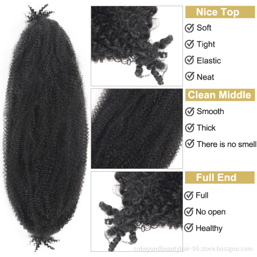 Afro Marley Hair Springy Afro Twist spring afro twist braid Box Brainding Hair Crochet Hair
